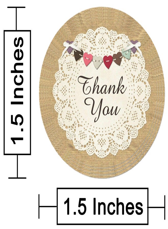 D2C GiftWrap Thank You Printed Sticker D3, Ideal for Gift Wrapping, Holiday Card, Greeting Card, Decor, Corporate Gifts (60) - Image 2